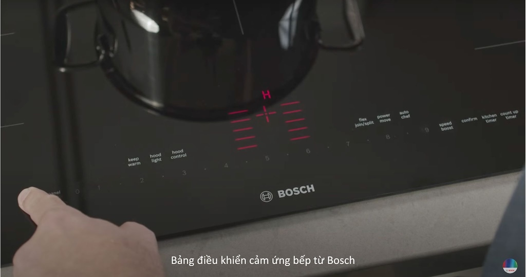 nút bấm cảm ứng bếp từ bosch