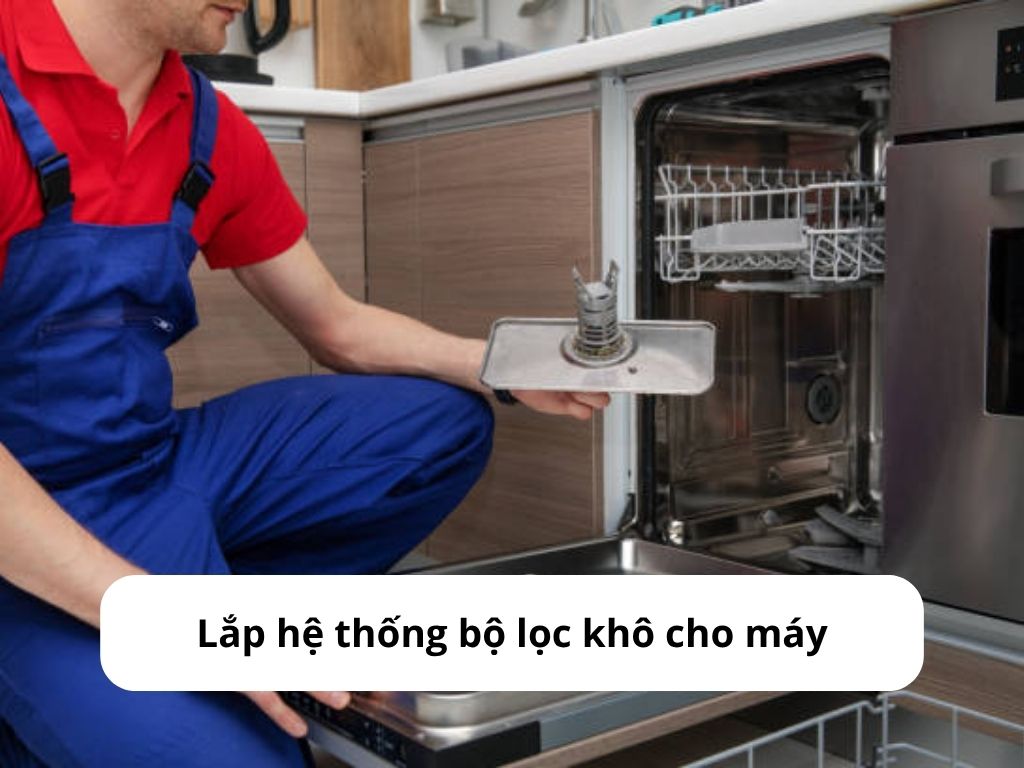 Lắp hệ thống bộ lọc khô